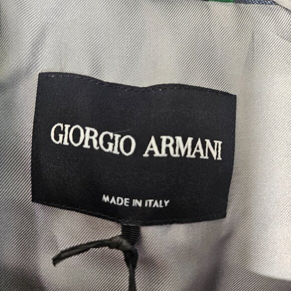 Giorgio Armani Leopard Printed Single-Breasted Blazer  3WHGG118T047D PZ01 - Picture 6 of 10